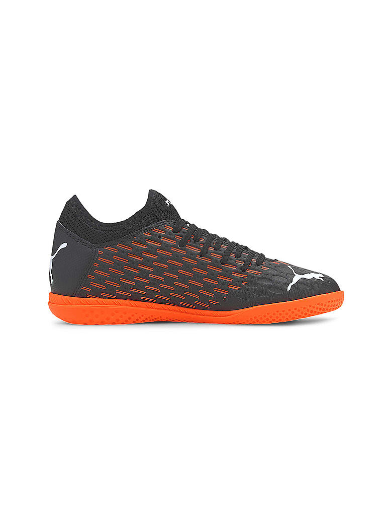 PUMA Kinder Hallen Fußballschuhe Future 6.4 IT schwarz