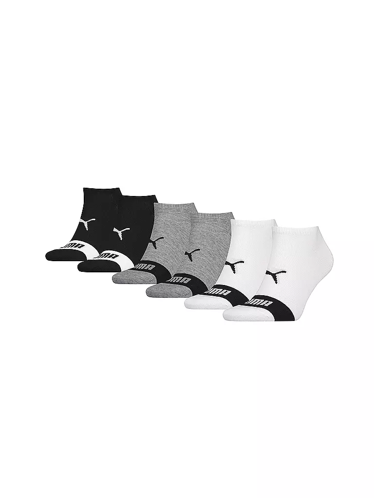 PUMA | Sneakersocken 6er | grau