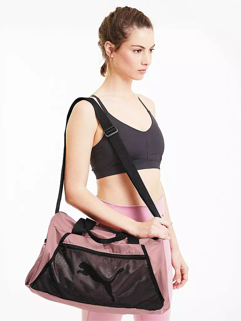 PUMA | Sporttasche Essential Barrel | rosa