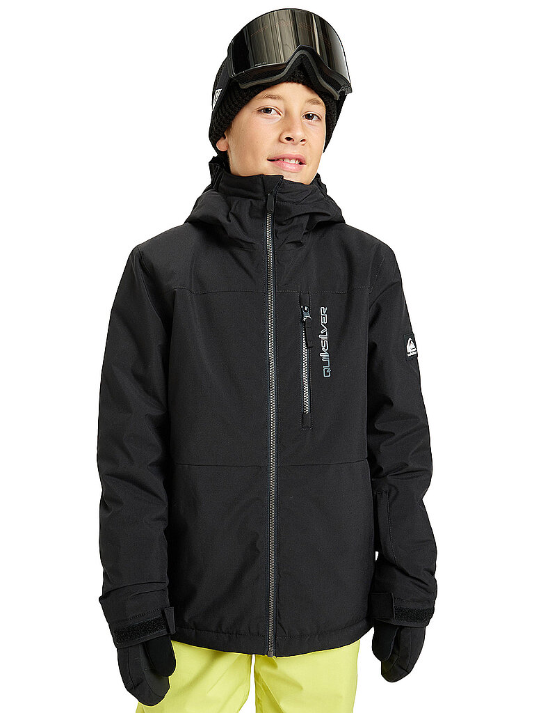 Quiksilver QUIKSILVER Jungen Snowboardjacke Side Hit Solid schwarz | 134-146, schwarz