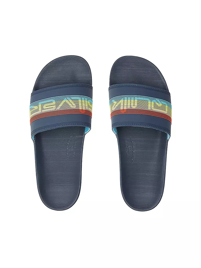 QUIKSILVER | Herren Badepantoffeln Rivi Wordmark Slide | blau