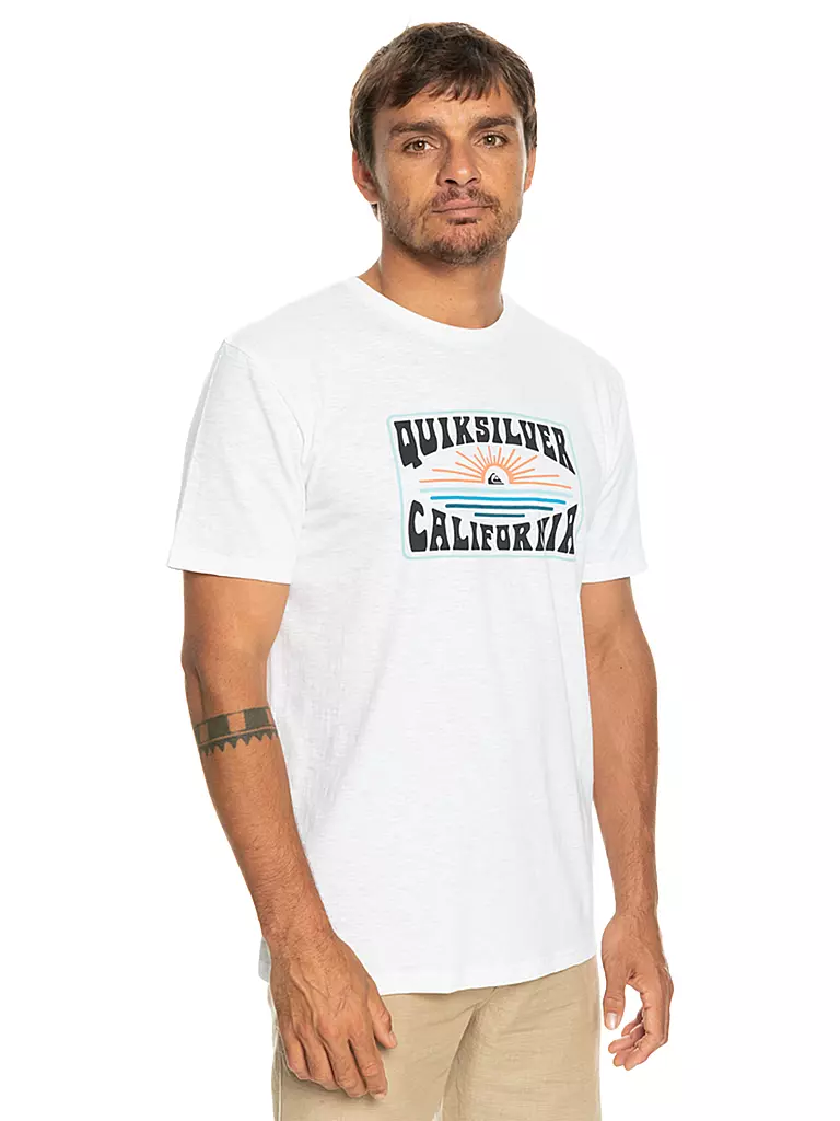 QUIKSILVER | Herren Beachshirt California Dreamin | weiss