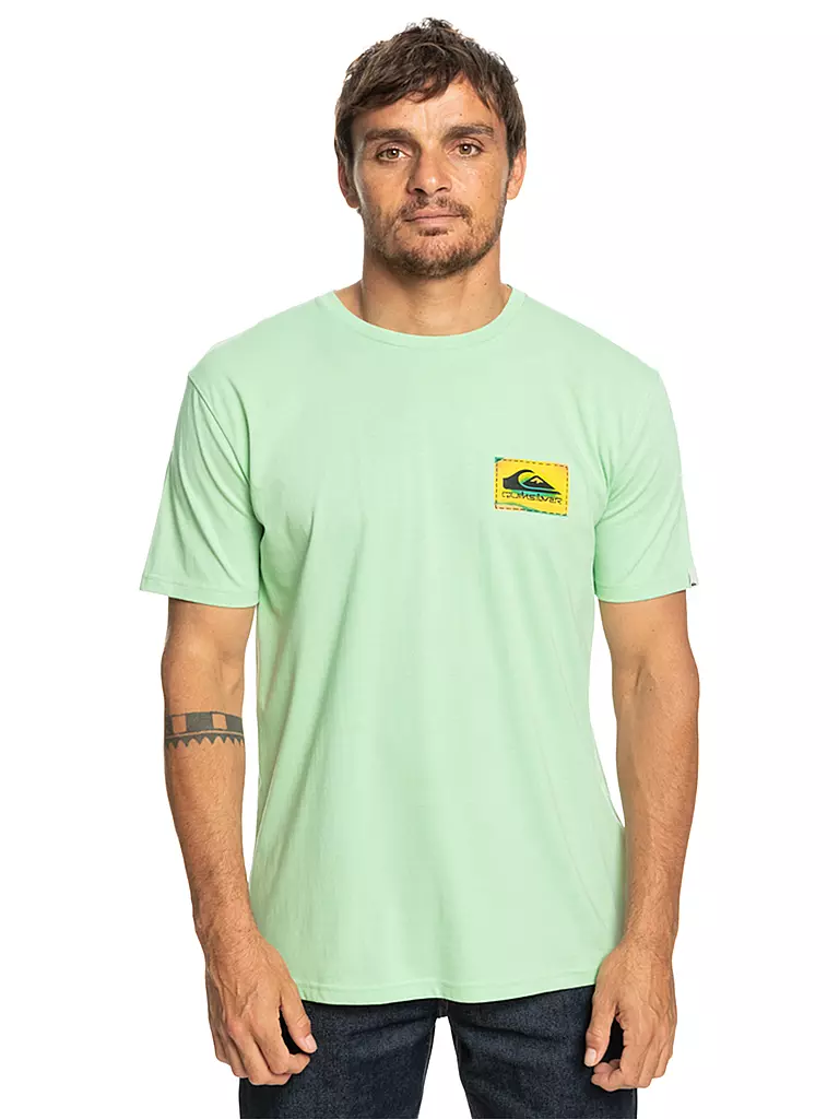 QUIKSILVER | Herren Beachshirt Colour Flow | mint