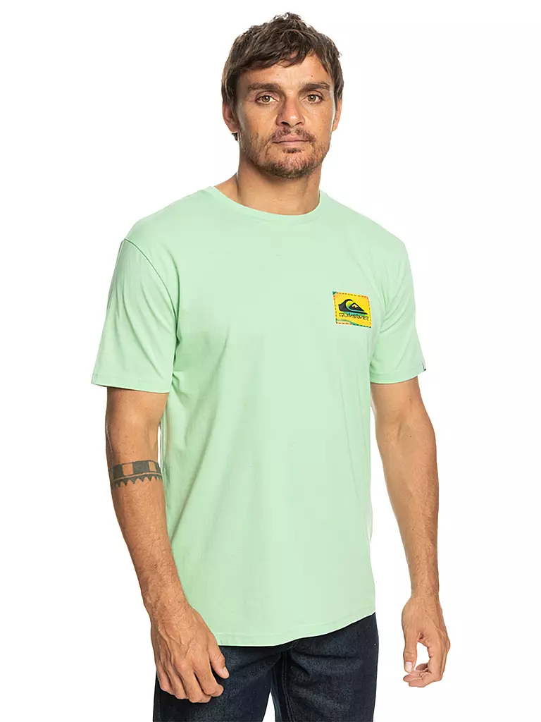 QUIKSILVER | Herren Beachshirt Colour Flow | mint