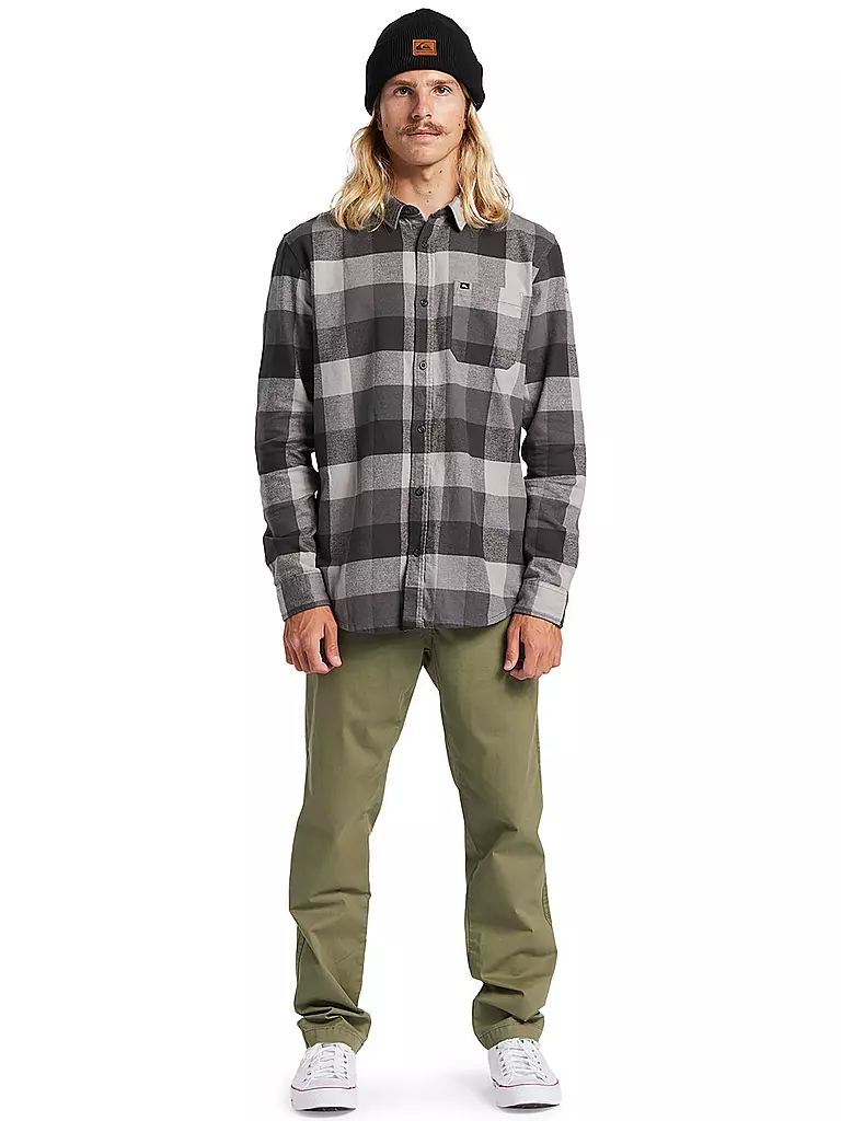 QUIKSILVER | Herren Flanellhemd Motherfly  | grau