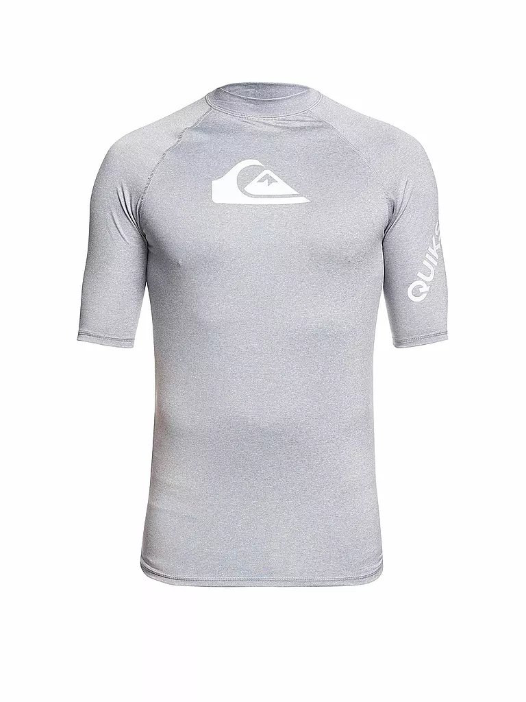 QUIKSILVER | Herren Lycra-Shirt All Time Rashguard mit UPF 50 | grau