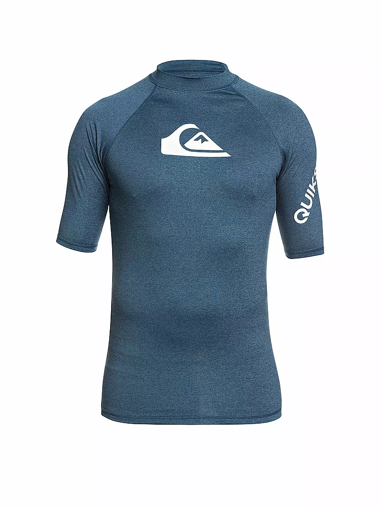 QUIKSILVER | Herren Lycra-Shirt All Time Rashguard mit UPF 50 | blau