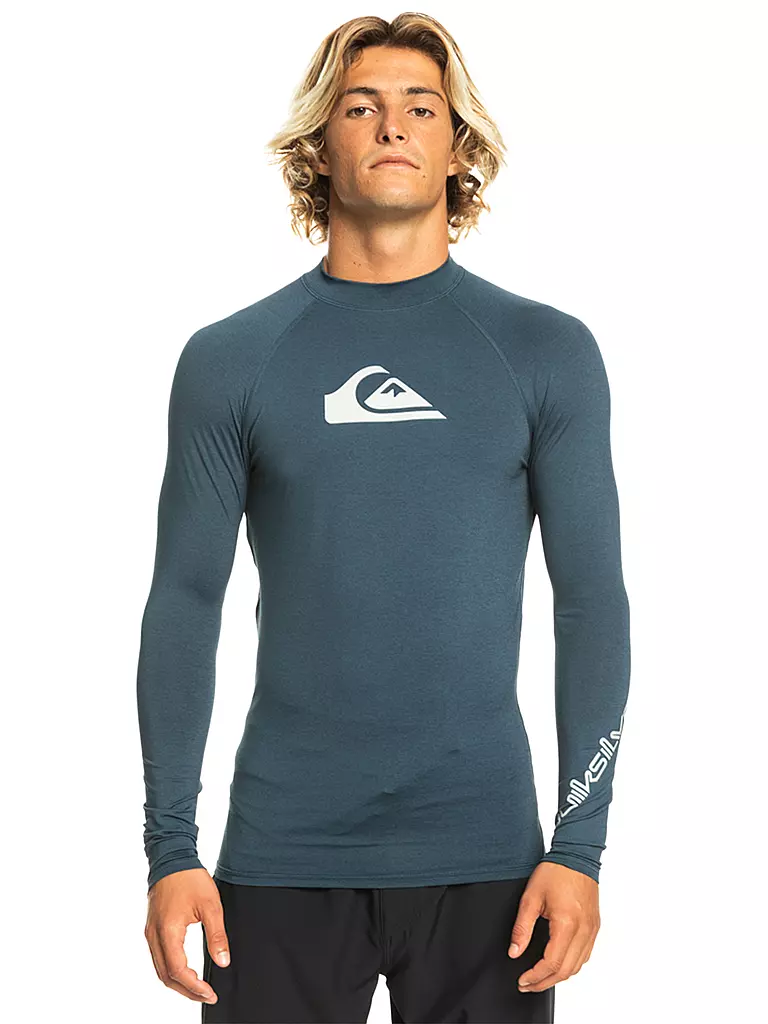 QUIKSILVER | Herren Lycrashirt All Time  | dunkelblau