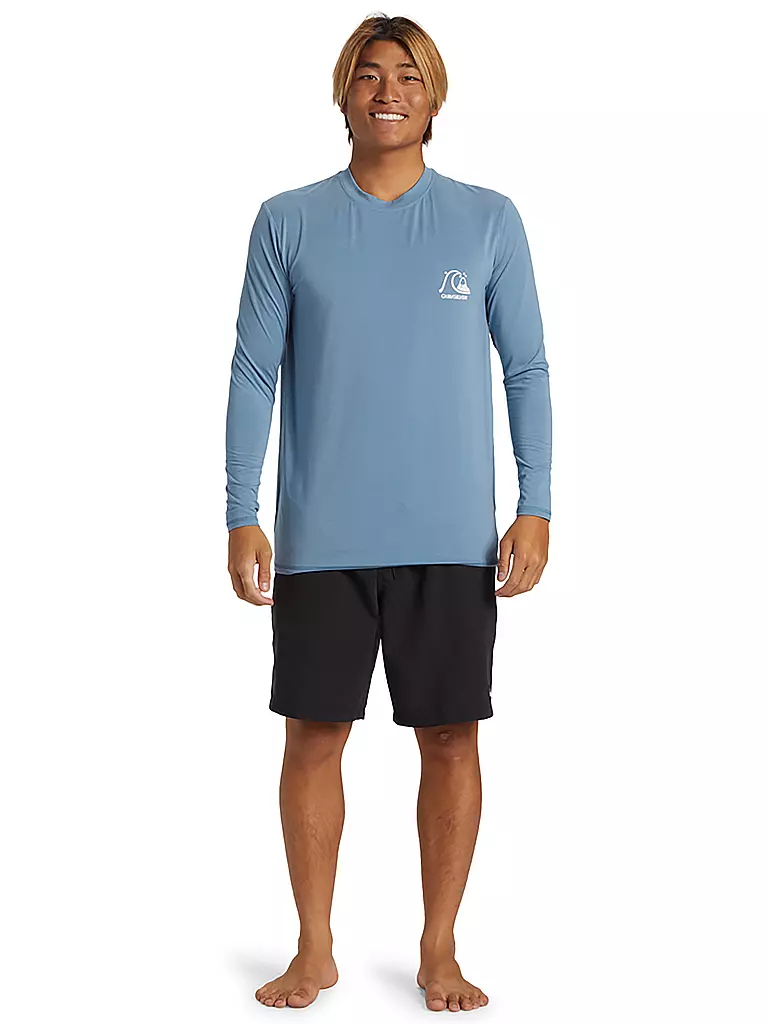 QUIKSILVER | Herren Lycrashirt DNA Surf | blau