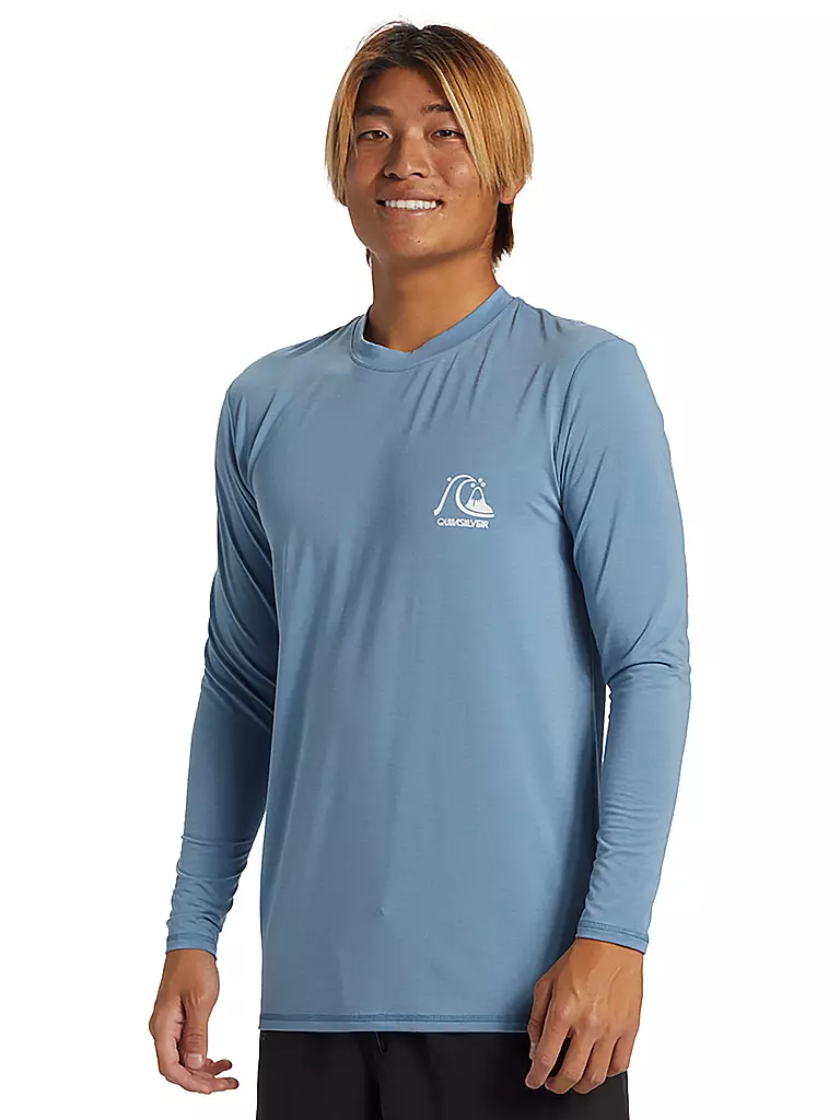 QUIKSILVER | Herren Lycrashirt DNA Surf | blau