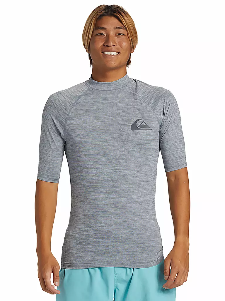 QUIKSILVER | Herren Lycrashirt Everyday  | hellgrau