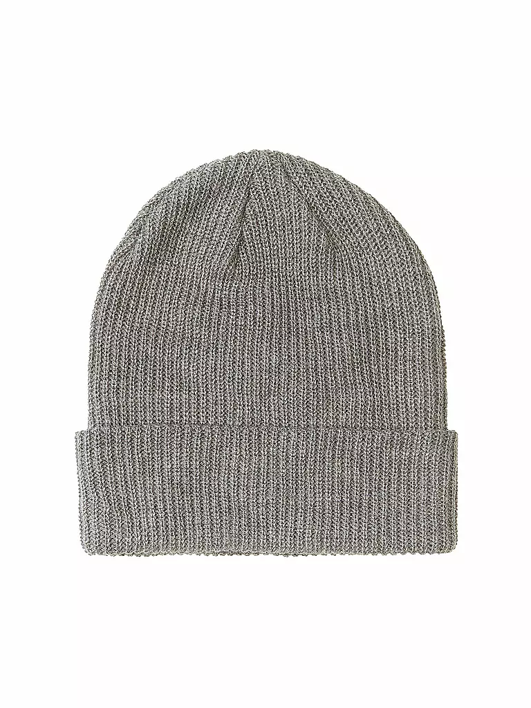 Moschino Herren Mütze M5640 Lettering Grey – Aus Wolle, One Size