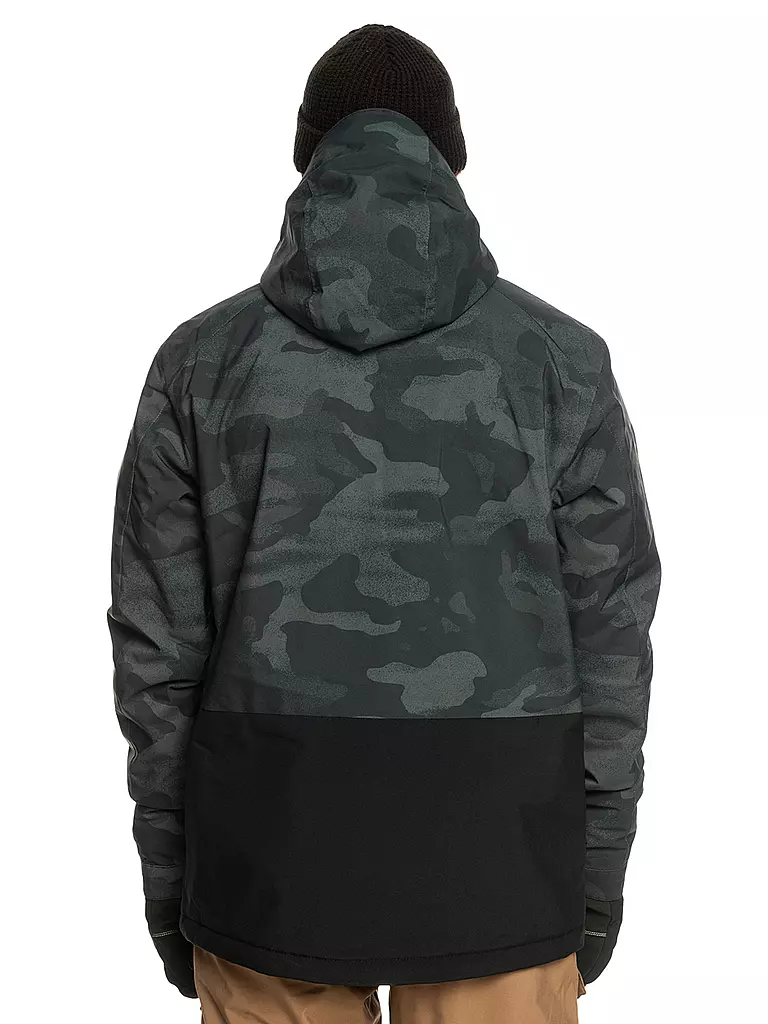 QUIKSILVER | Herren Snowboardjacke Mission Printed Block JK. | grau