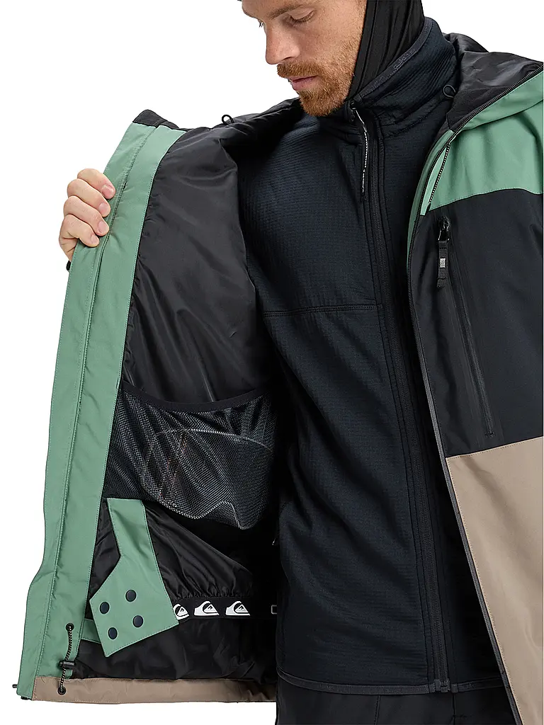 QUIKSILVER | Herren Snowboardjacke Sycamore Block 20K | grün