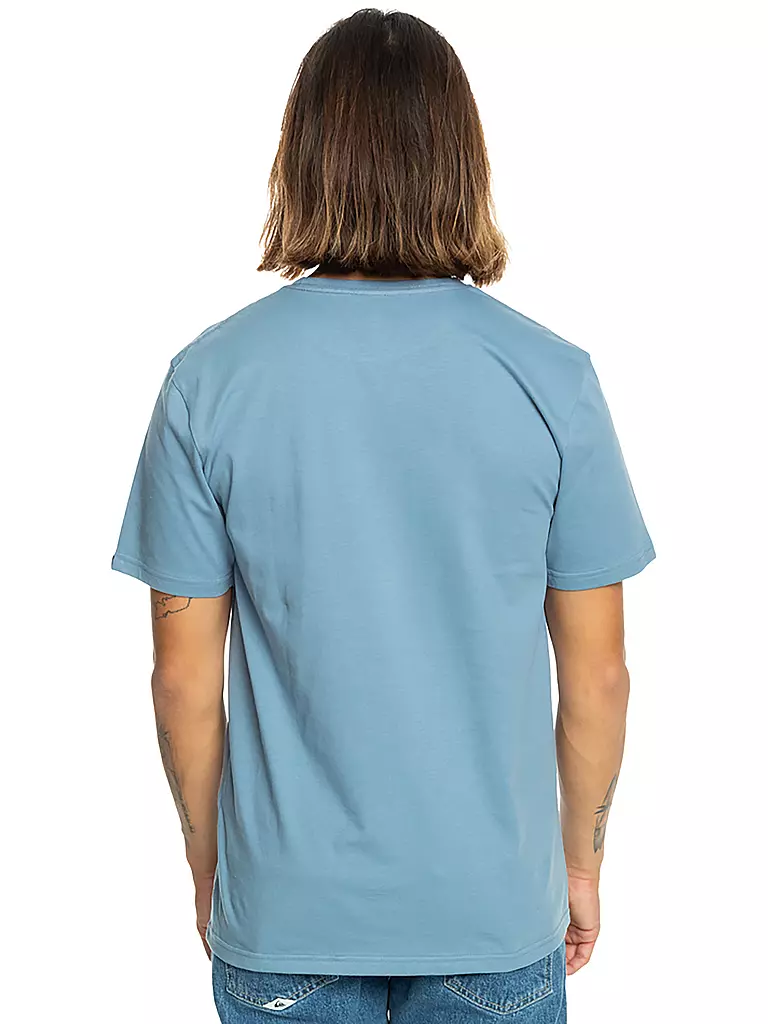 QUIKSILVER | Herren T-Shirt Comp Logo | blau