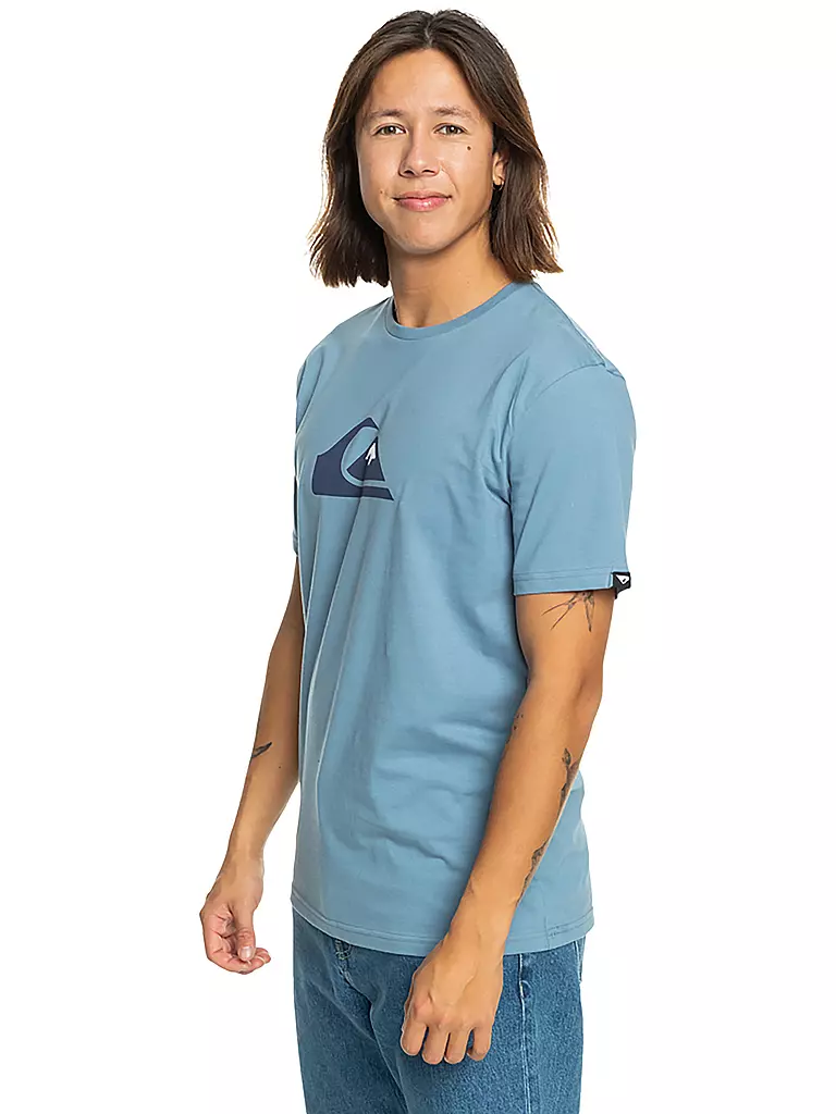 QUIKSILVER | Herren T-Shirt Comp Logo | blau
