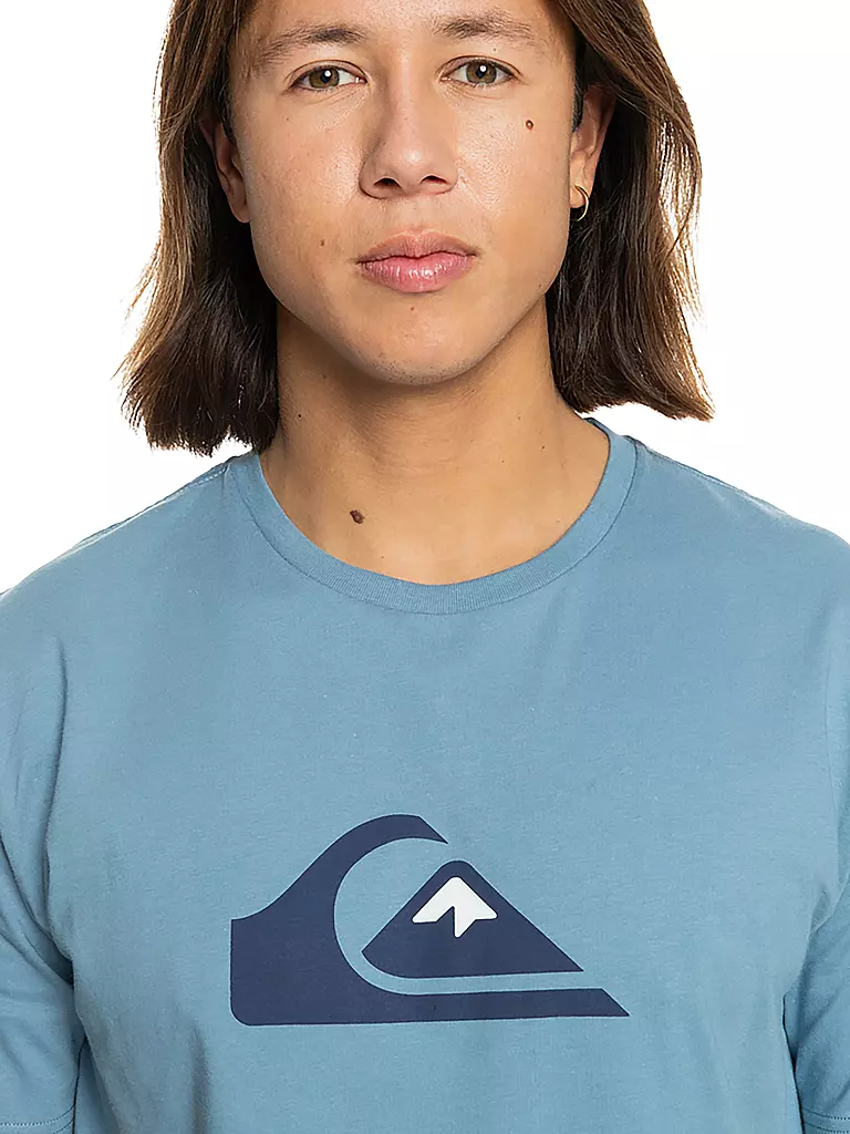 QUIKSILVER | Herren T-Shirt Comp Logo | blau