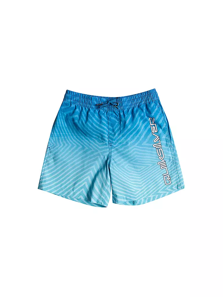 QUIKSILVER | Jungen Badeshort Everyday Warped Logo 14" | blau