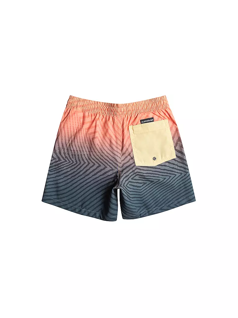 QUIKSILVER | Jungen Badeshort Everyday Warped Logo 14" | orange