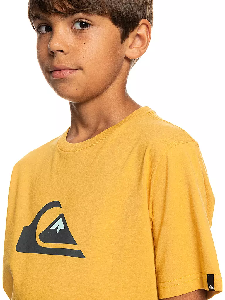 QUIKSILVER | Jungen Beachshirt Comp Logo | gelb