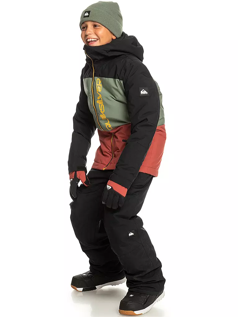 QUIKSILVER | Jungen Skijacke Side Hit | schwarz