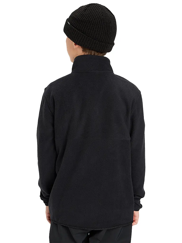 QUIKSILVER | Jungen Unterzieh Zipshirt No Destination Hz | schwarz