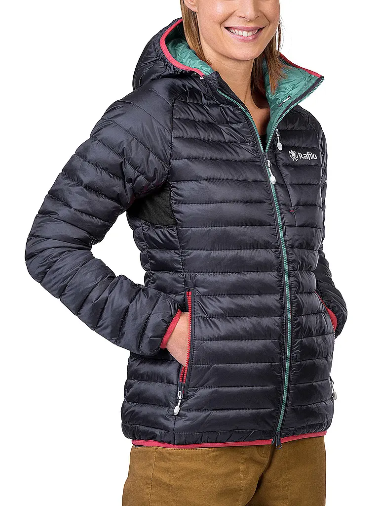 RAFIKI | Damen Isojacke Darcy RDS Down Hoodie | dunkelblau