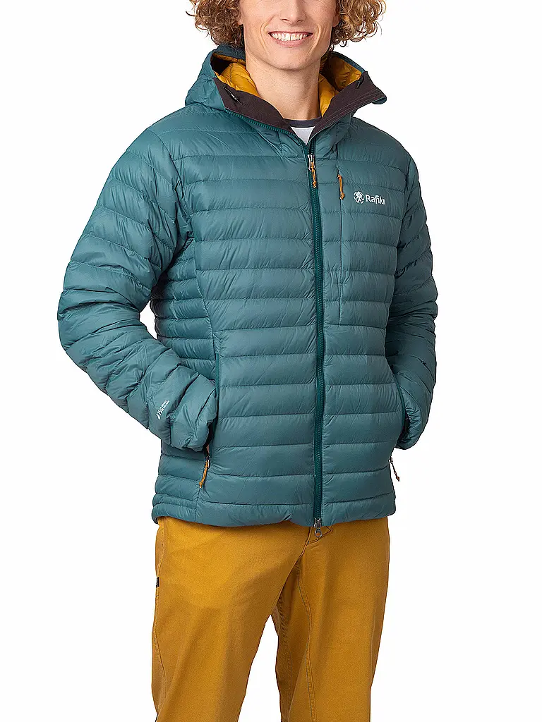 RAFIKI | Herren Isojacke Project RDS Down Hoodie | petrol