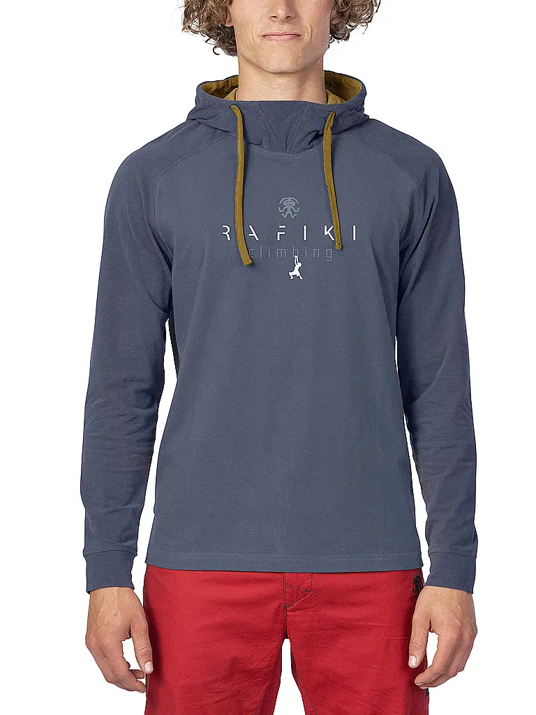 RAFIKI | Herren Kletterhoodie Traverse Hoodie | dunkelblau