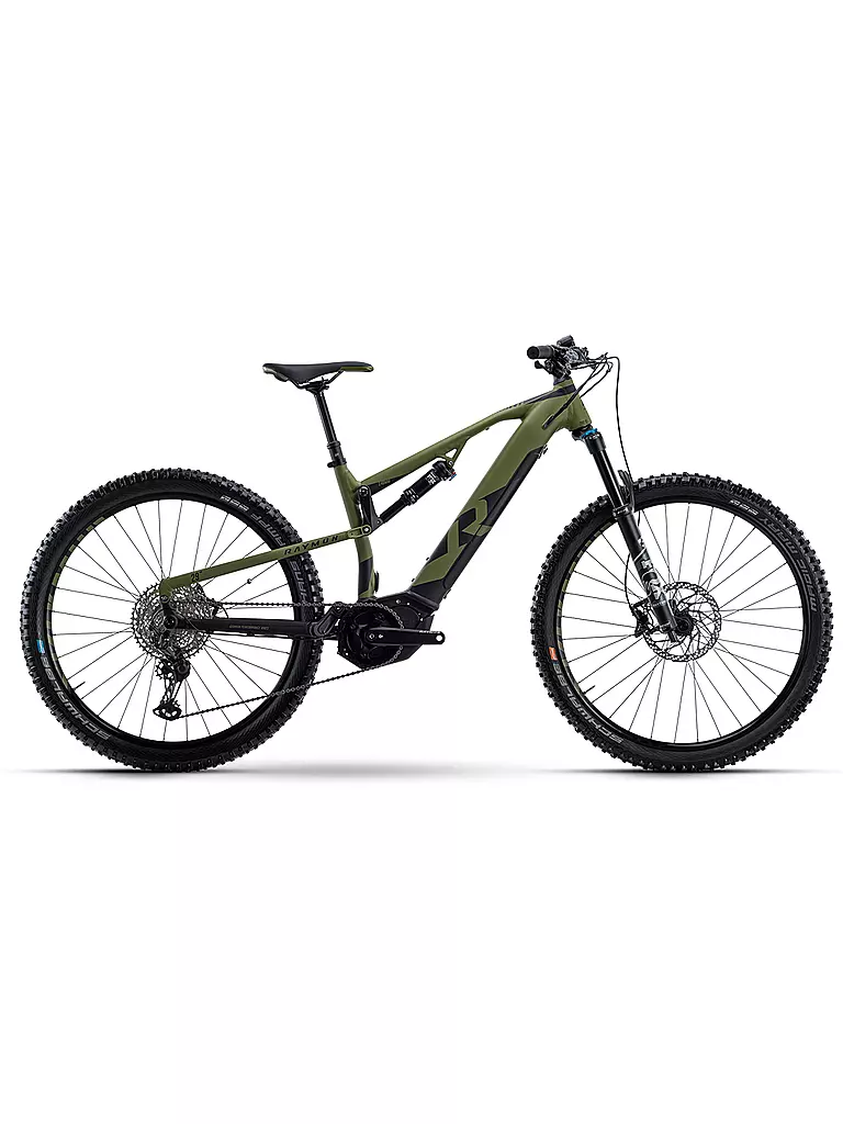 RAYMON | Herren E-Mountainbike 27,5" FullRay E-Seven 9.0 | grün