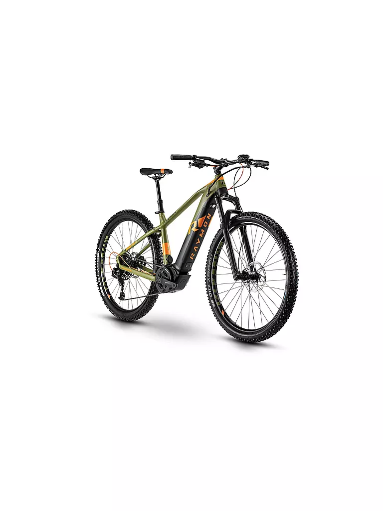 RAYMON | Herren E-Mountainbike 29" HardRay E-Nine 8.0 2020 | grün