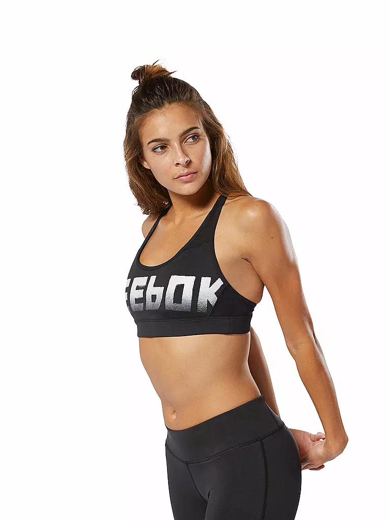 REEBOK | Damen Sport-BH Hero Racer Padded Bra Medium Support | 