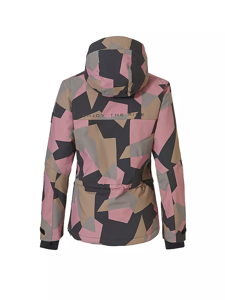 REHALL | Damen Snowboard Schlupfjacke Loiza-R | rosa