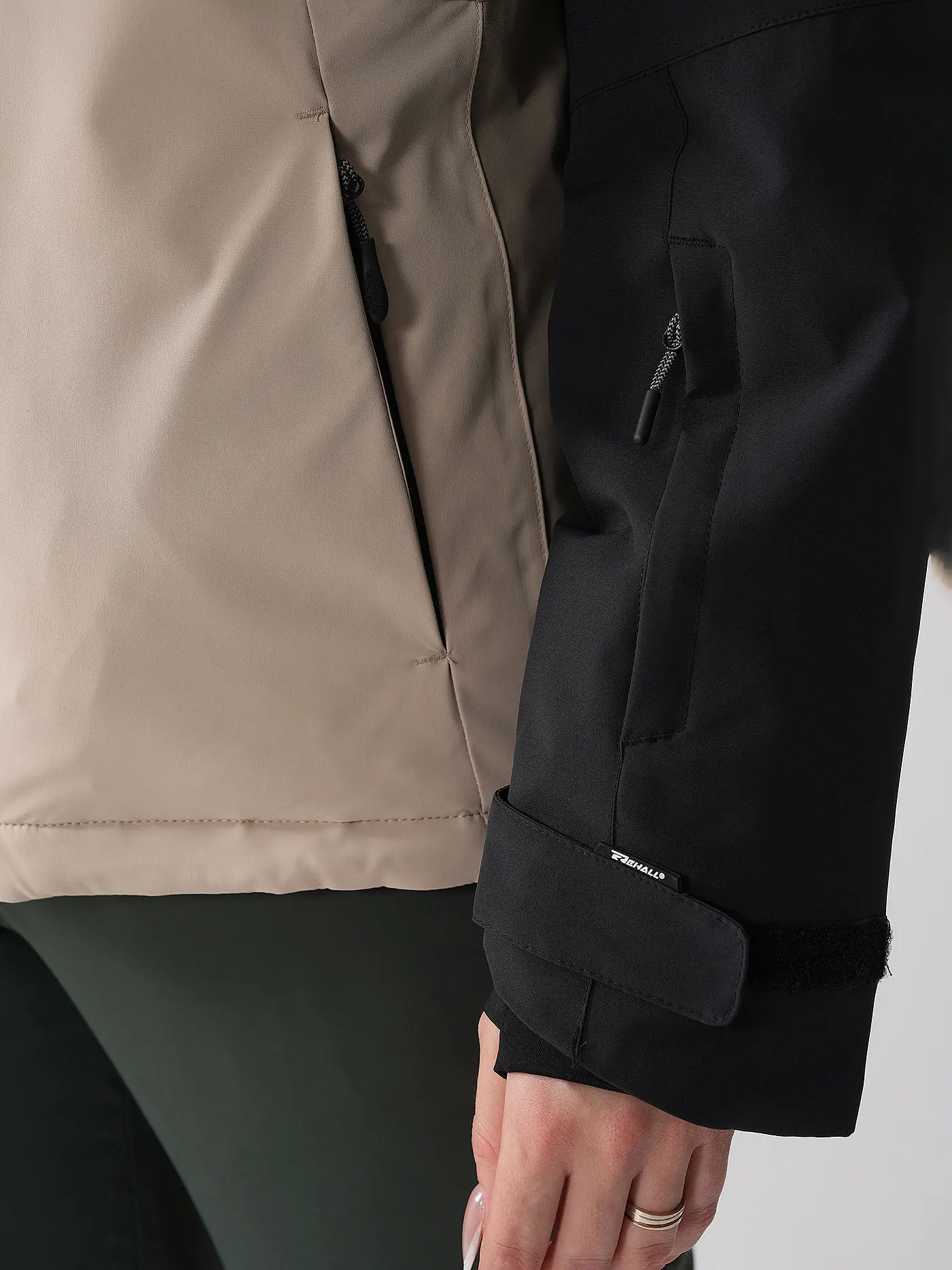 REHALL | Damen Snowboardjacke Meave-R | grau