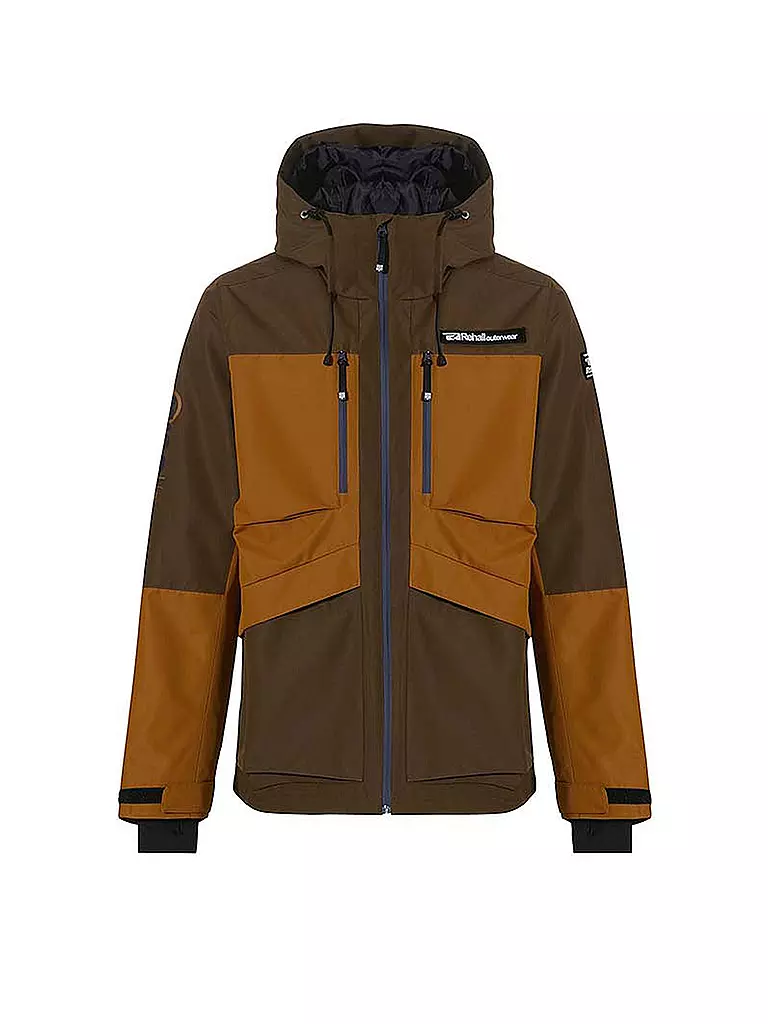 REHALL | Herren Snowboardjacke BUD-R | braun