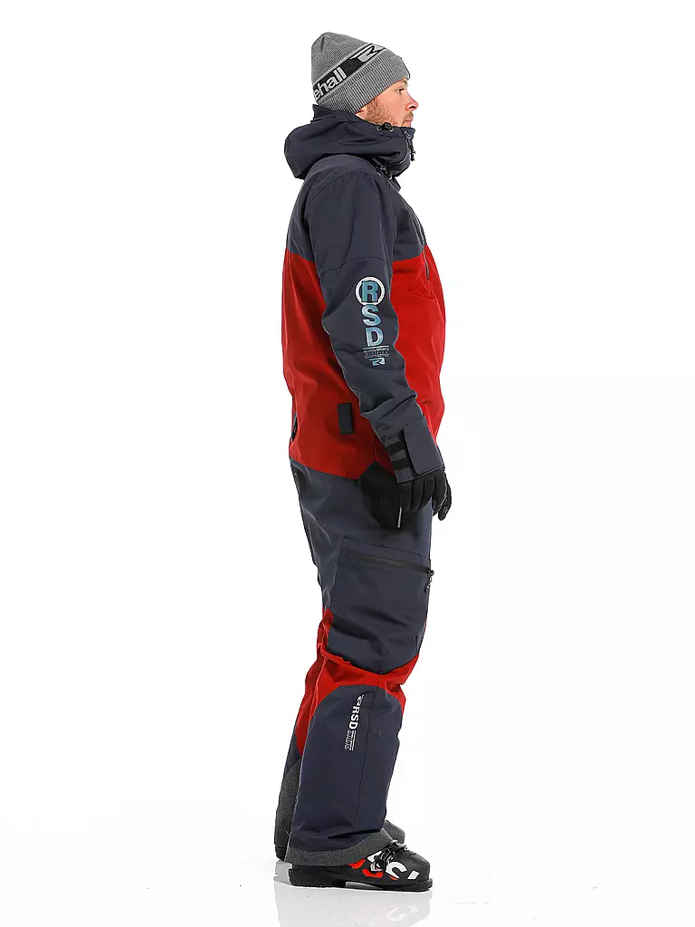 REHALL | Herren Snowboardoverall Colix-R | rot