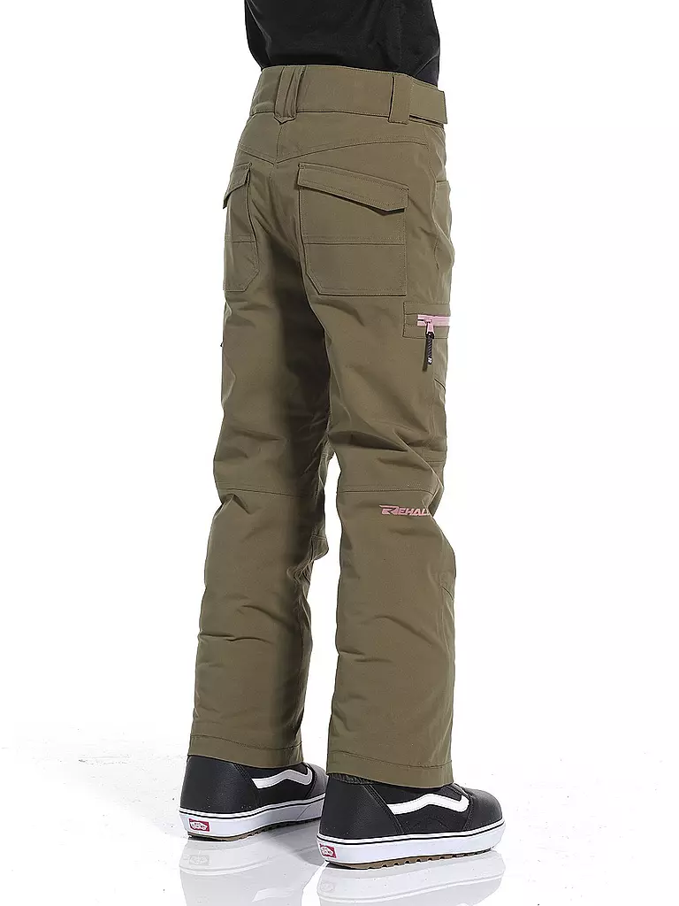 REHALL | Mädchen Snowboardhose Nori-R-JR | olive