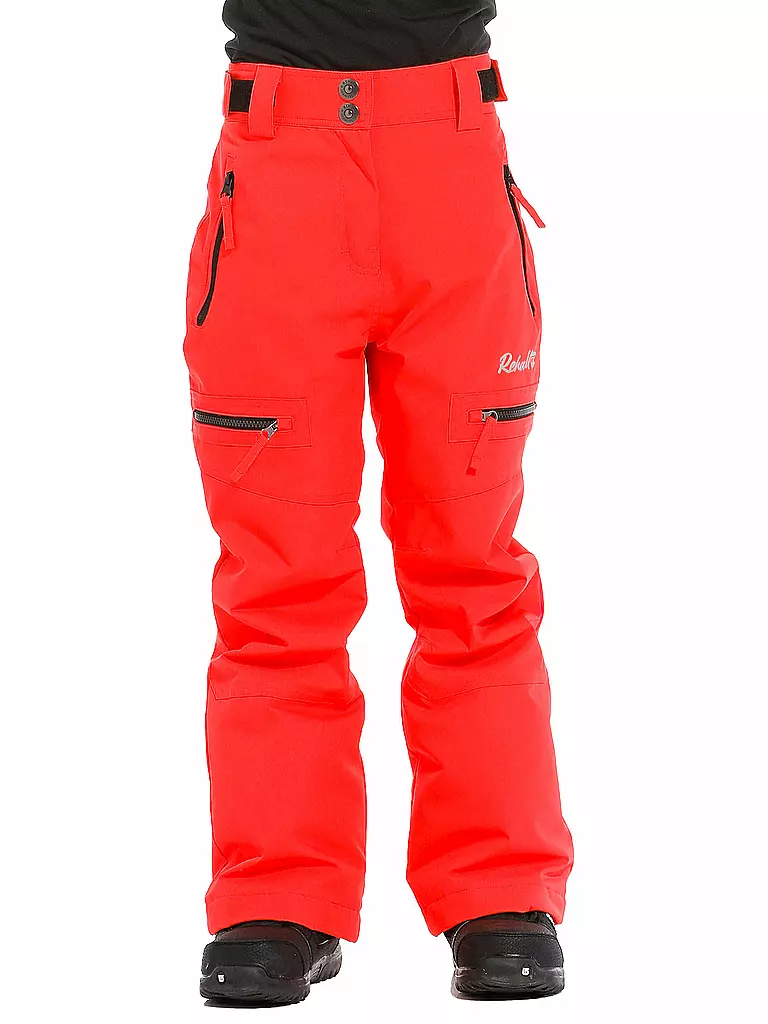 REHALL | Mädchen Snowboardhose Romy-R | rot