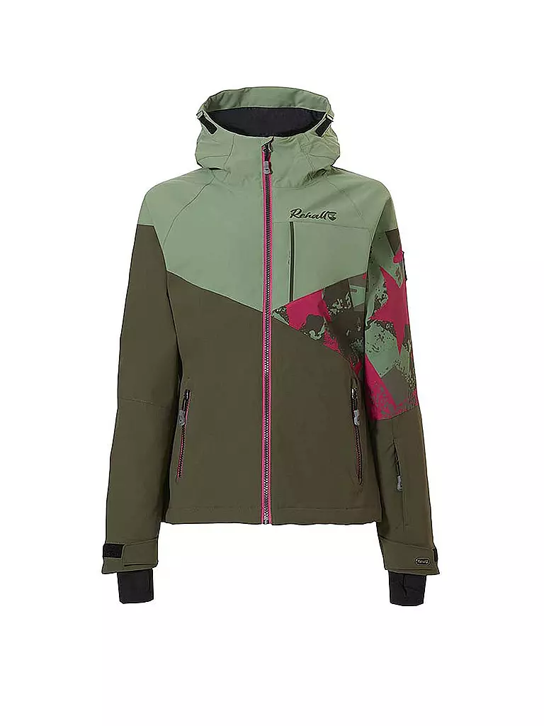 REHALL | Mädchen Snowboardjacke JUNE-R Jr | olive