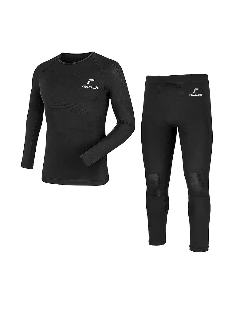 Reusch REUSCH Herren Funktionsunterwäsche-Set schwarz | L, schwarz