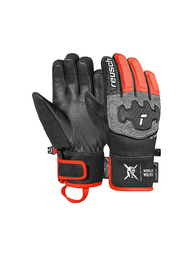 Reusch REUSCH Kinder Skihandschuhe Worldcup Warrior Prime R-TEX XT schwarz | 5, schwarz