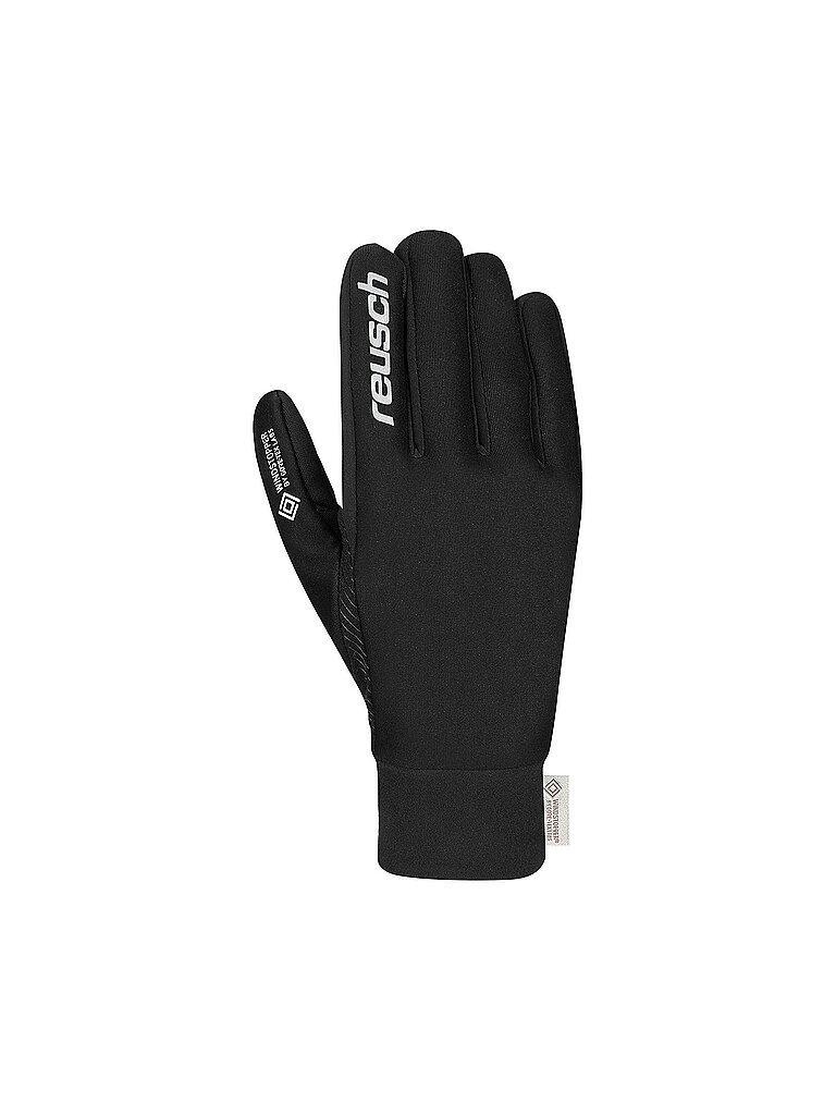 Reusch REUSCH Herren Fleece Handschuhe Karayel Windstopper schwarz | 8, schwarz