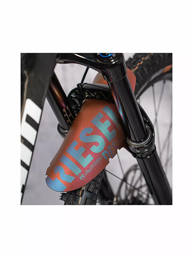 RIESEL DESIGN | Mudguard kol:oss Flipflop Red-Gold | rot