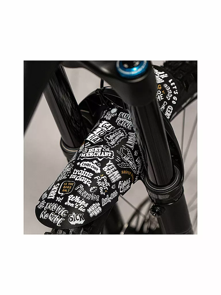 RIESEL DESIGN | Mudguard kol:oss Slang | schwarz