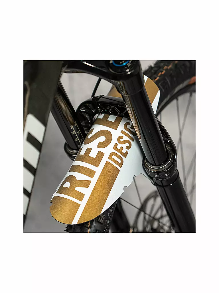 RIESEL DESIGN | Mudguard kol:oss White-Gold | gold