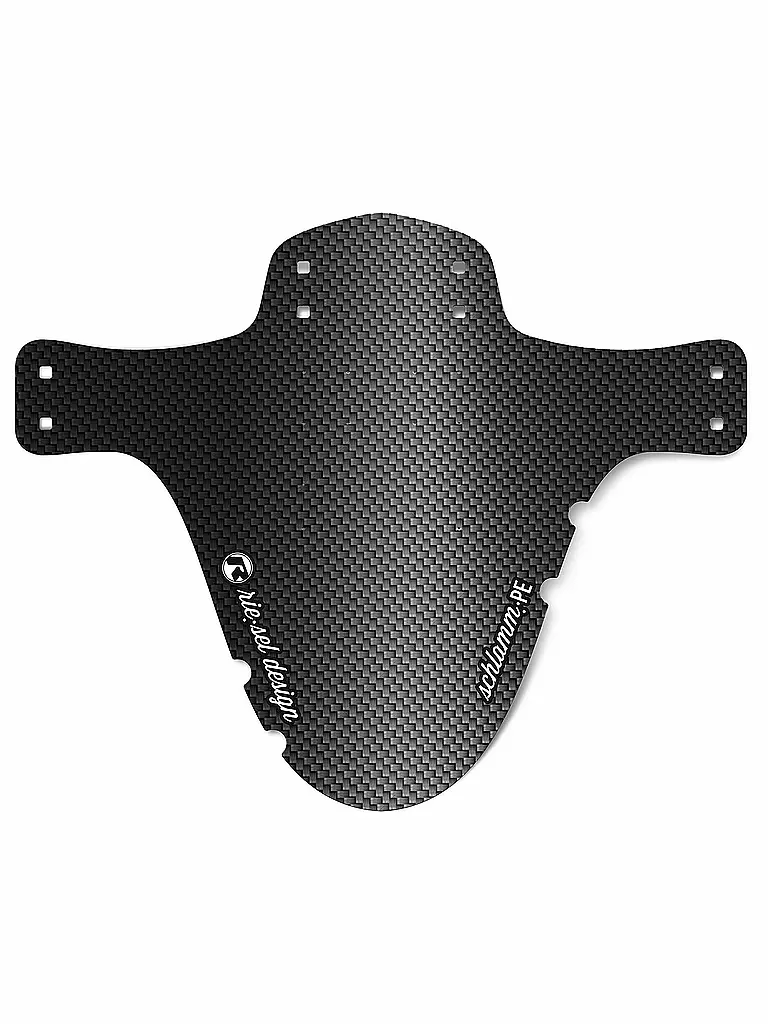 RIESEL DESIGN | Mudguard schlamm:PE Carbon 21 | schwarz