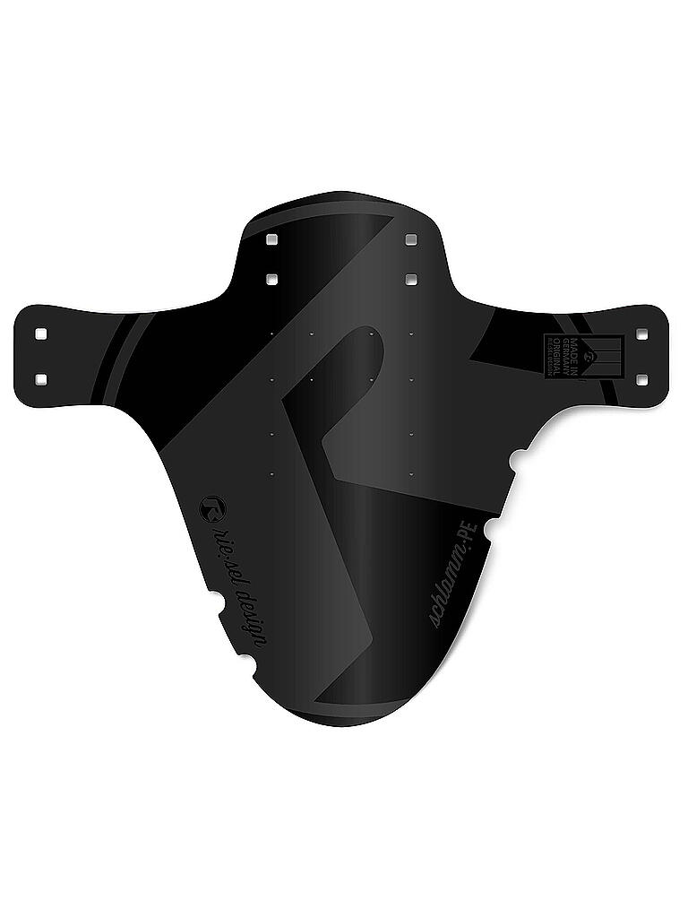RIESEL DESIGN Mudguard schlamm:PE Stealth schwarz