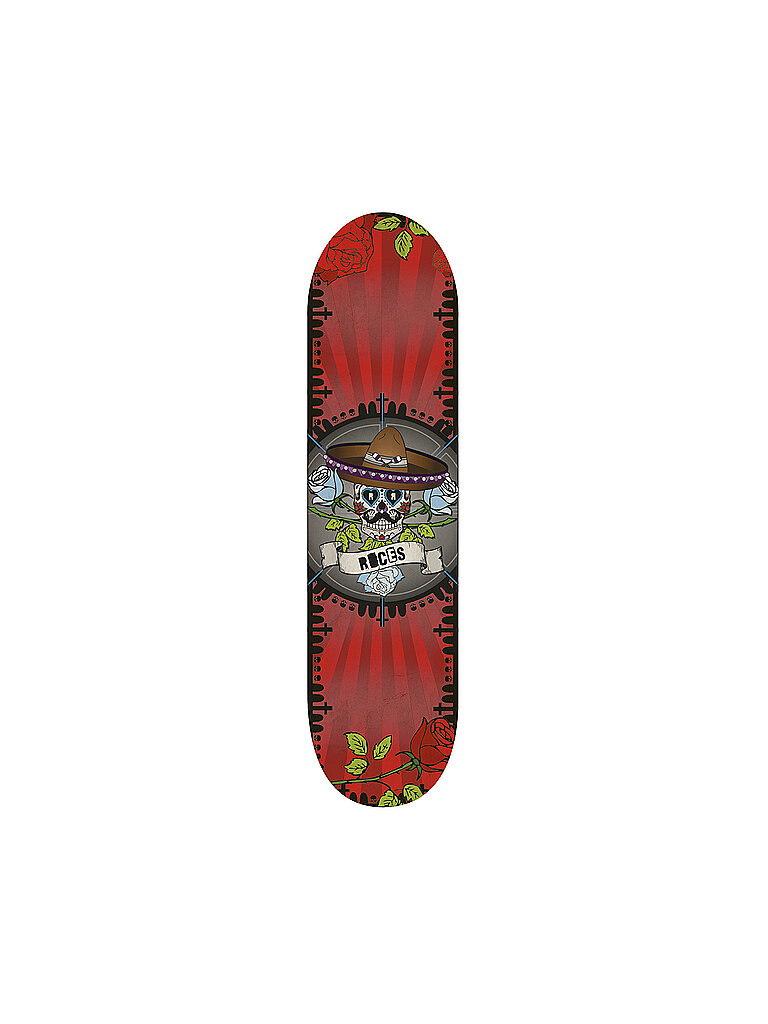 ROCES ROCES Skateboard Calavera Concave rot, rot