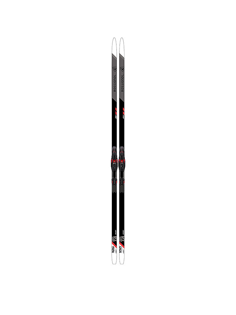 Rossignol ROSSIGNOL Langlaufski Set Skating Delta Sport Skating IFP + BDG Race Skate schwarz | 173, schwarz