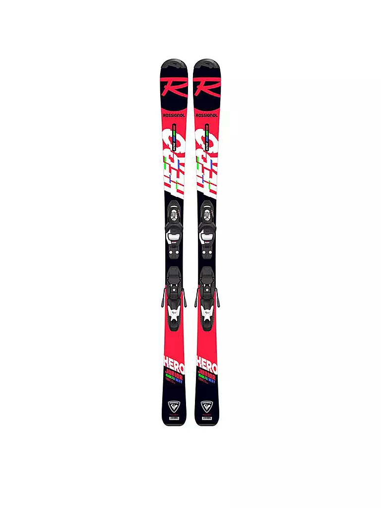 ROSSIGNOL | Jugendski Set Hero JR + Kid-X 20/21 | schwarz